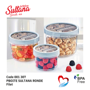 BOITE SULTANA RONDE -001307